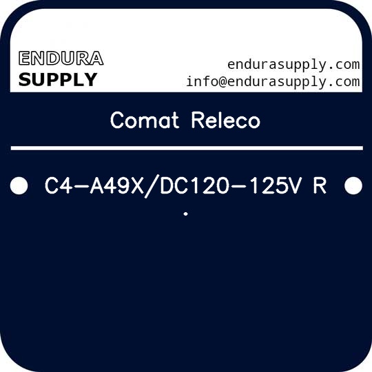comat-releco-c4-a49xdc120-125v-r