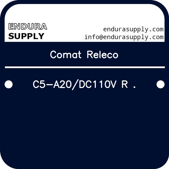 comat-releco-c5-a20dc110v-r