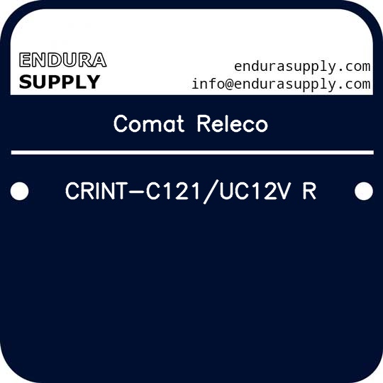 comat-releco-crint-c121uc12v-r