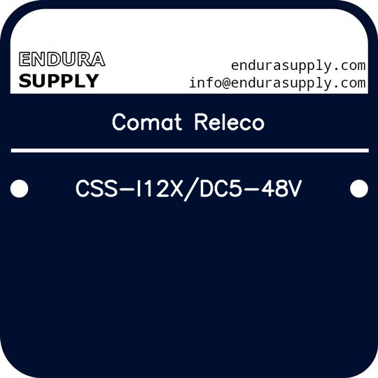 comat-releco-css-i12xdc5-48v