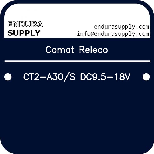 comat-releco-ct2-a30s-dc95-18v