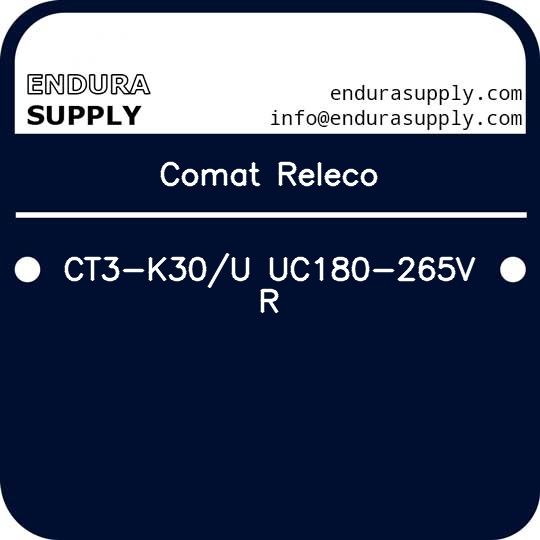 comat-releco-ct3-k30u-uc180-265v-r
