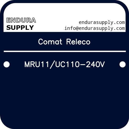 comat-releco-mru11uc110-240v