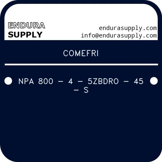 comefri-npa-800-4-5zbdro-45-s