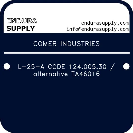 comer-industries-l-25-a-code-12400530-alternative-ta46016