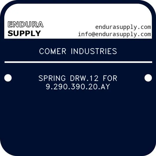 comer-industries-spring-drw12-for-929039020ay