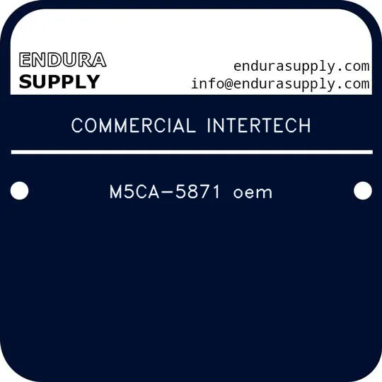 commercial-intertech-m5ca-5871-oem