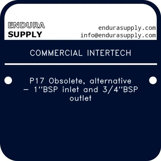 commercial-intertech-p17-obsolete-alternative-1bsp-inlet-and-34bsp-outlet