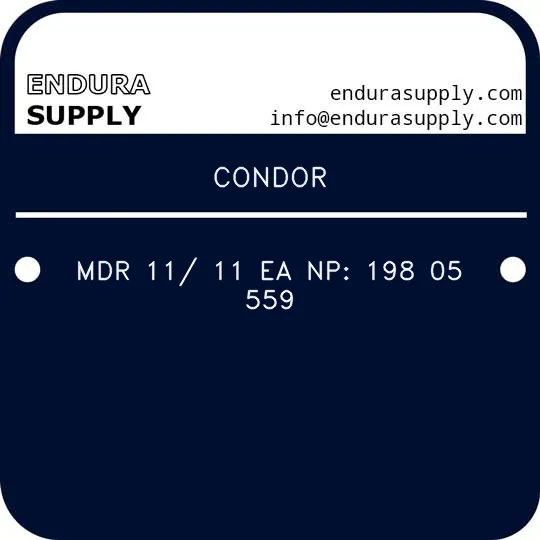 condor-mdr-11-11-ea-np-198-05-559