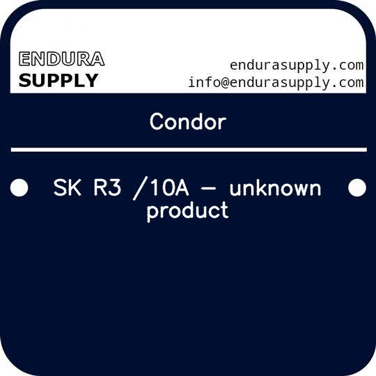 condor-sk-r3-10a-unknown-product