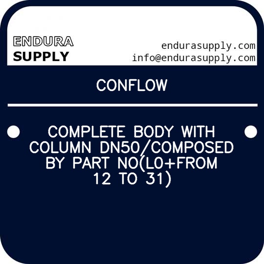 conflow-complete-body-with-column-dn50composed-by-part-nol0from-12-to-31