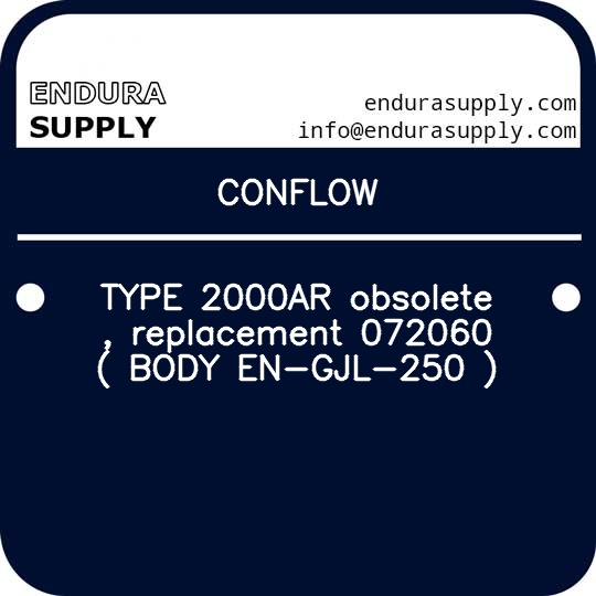conflow-type-2000ar-obsolete-replacement-072060-body-en-gjl-250