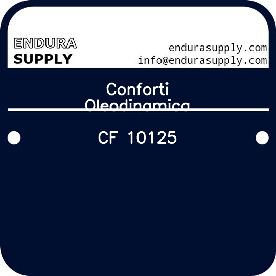 conforti-oleodinamica-cf-10125