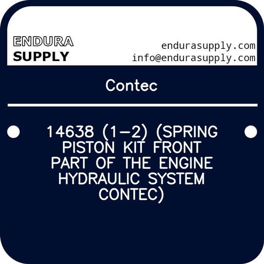 contec-14638-1-2-spring-piston-kit-front-part-of-the-engine-hydraulic-system-contec
