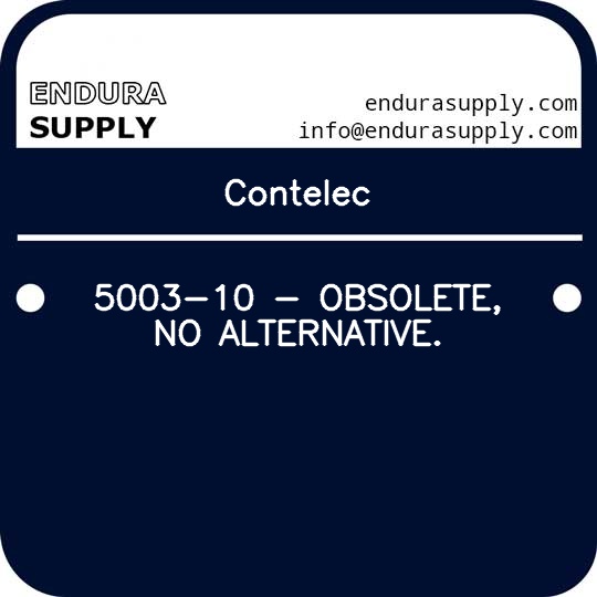 contelec-5003-10-obsolete-no-alternative