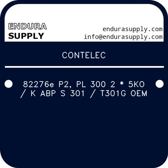 contelec-82276e-p2-pl-300-2-5ko-k-abp-s-301-t301g-oem