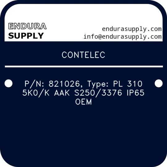 contelec-pn-821026-type-pl-310-5k0k-aak-s2503376-ip65-oem