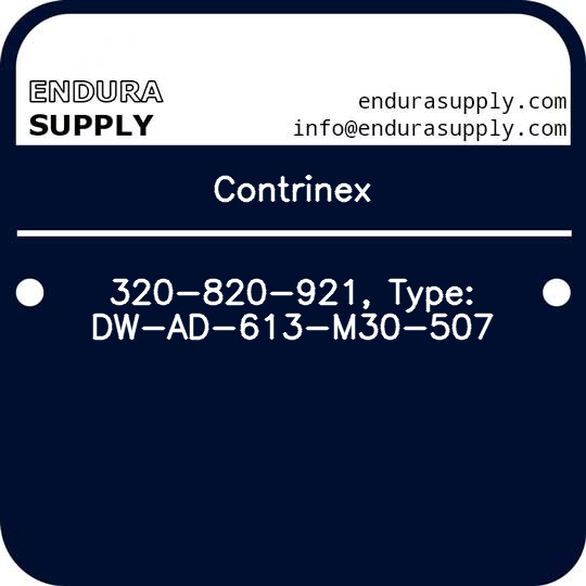 contrinex-320-820-921-type-dw-ad-613-m30-507