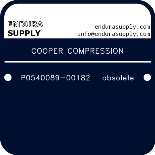 cooper-compression-p0540089-00182-obsolete