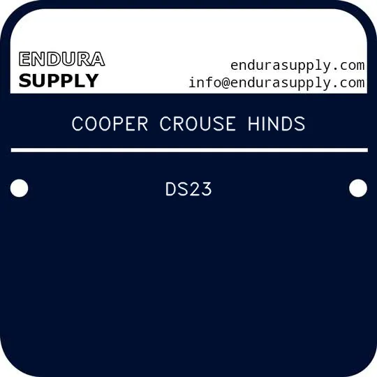 cooper-crouse-hinds-ds23