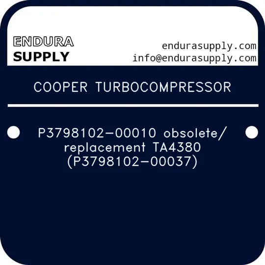 cooper-turbocompressor-p3798102-00010-obsolete-replacement-ta4380-p3798102-00037