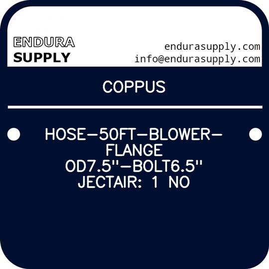 coppus-hose-50ft-blower-flange-od75-bolt65-jectair-1-no