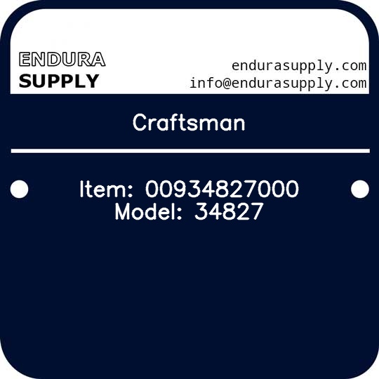 craftsman-item-00934827000-model-34827