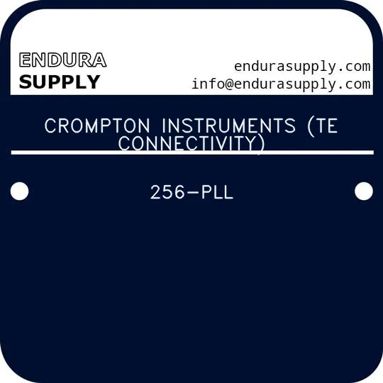 crompton-instruments-te-connectivity-256-pll