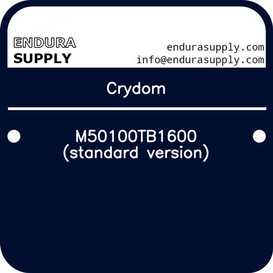 crydom-m50100tb1600-standard-version