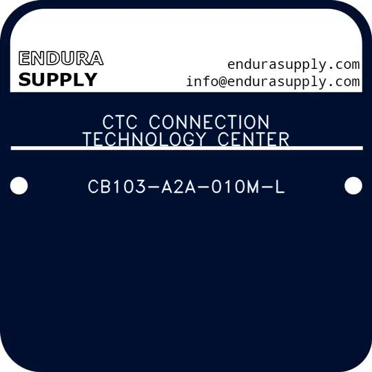 ctc-connection-technology-center-cb103-a2a-010m-l