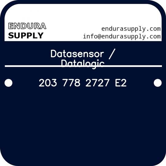 datasensor-datalogic-203-778-2727-e2