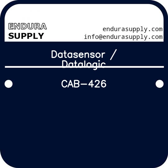 datasensor-datalogic-cab-426