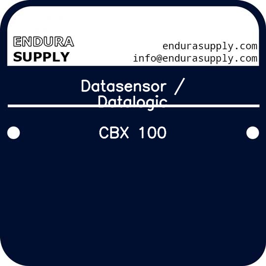 datasensor-datalogic-cbx-100