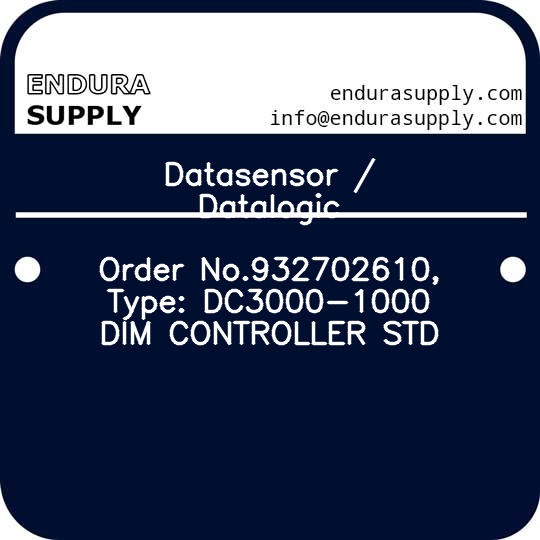 datasensor-datalogic-order-no932702610-type-dc3000-1000-dim-controller-std
