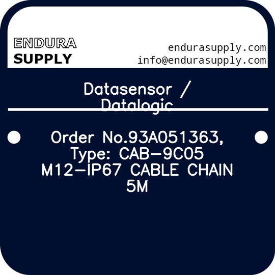 datasensor-datalogic-order-no93a051363-type-cab-9c05-m12-ip67-cable-chain-5m