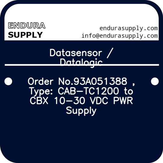 datasensor-datalogic-order-no93a051388-type-cab-tc1200-to-cbx-10-30-vdc-pwr-supply