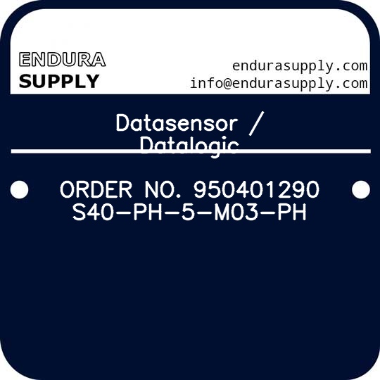 datasensor-datalogic-order-no-950401290-s40-ph-5-m03-ph