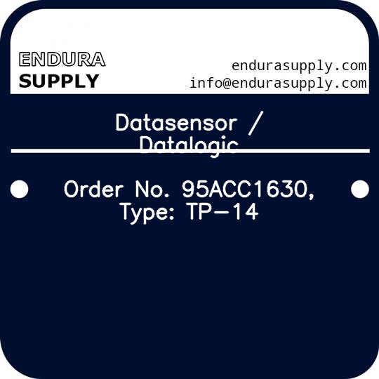 datasensor-datalogic-order-no-95acc1630-type-tp-14