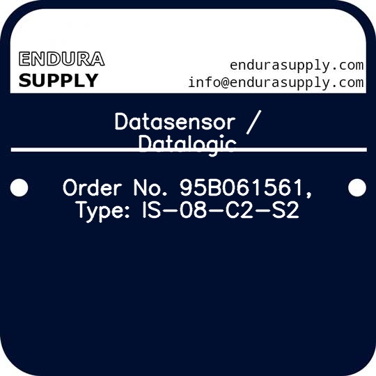 datasensor-datalogic-order-no-95b061561-type-is-08-c2-s2