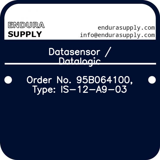 datasensor-datalogic-order-no-95b064100-type-is-12-a9-03
