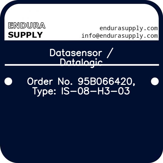 datasensor-datalogic-order-no-95b066420-type-is-08-h3-03