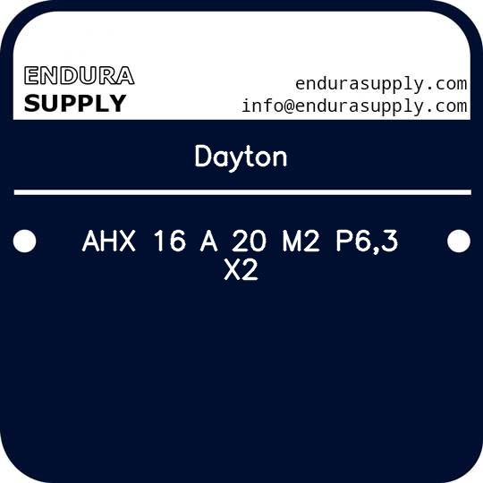 dayton-ahx-16-a-20-m2-p63-x2