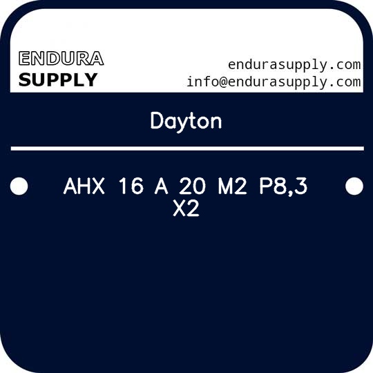 dayton-ahx-16-a-20-m2-p83-x2