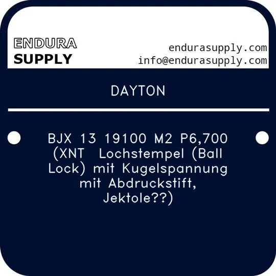 dayton-bjx-13-19100-m2-p6700-xnt-lochstempel-ball-lock-mit-kugelspannung-mit-abdruckstift-jektole