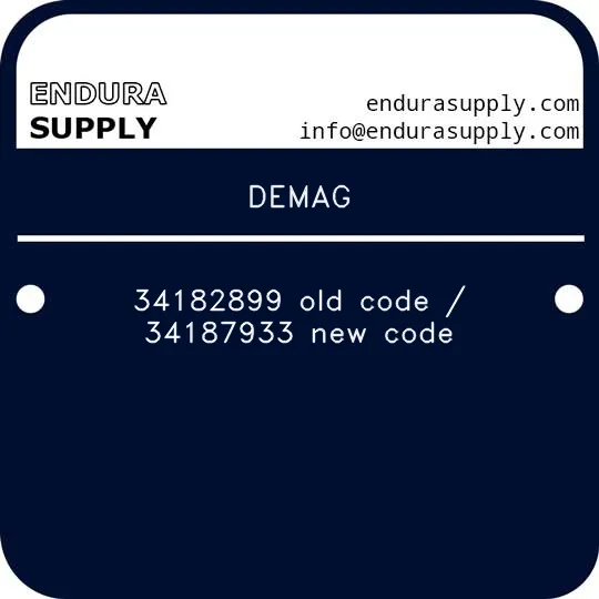 demag-34182899-old-code-34187933-new-code