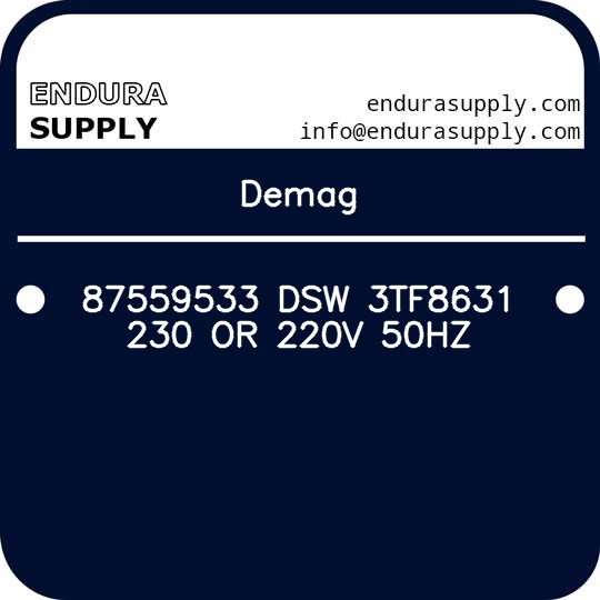 demag-87559533-dsw-3tf8631-230-or-220v-50hz
