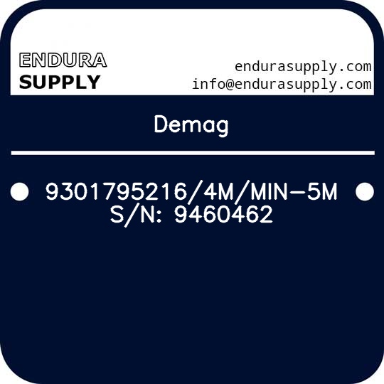 demag-93017952164mmin-5m-sn-9460462
