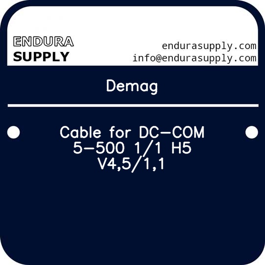 demag-cable-for-dc-com-5-500-11-h5-v4511