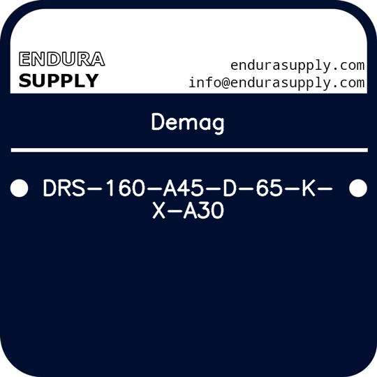 demag-drs-160-a45-d-65-k-x-a30