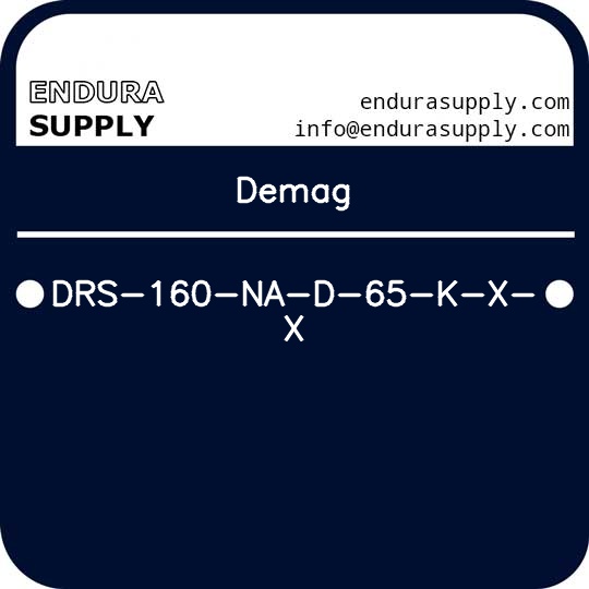 demag-drs-160-na-d-65-k-x-x